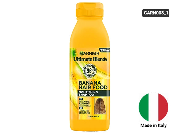 Garnier Ultimate Blends Nourishing Banana Hair Food Shampoo 350ml in Sri Lanka